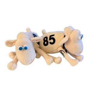 Serta Counting Sheep #85 Lot of 2 Collectible Plush Stuffed Animals Vintage 2000